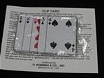 Clip Card (Poker Size Bicycle)