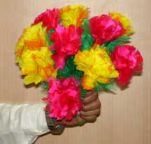 Carnation Sleeve Bouquet