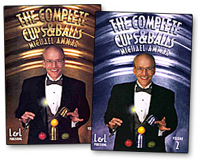 The Complete Cups Balls: Michael Ammar 1-2 Volume DVD Set