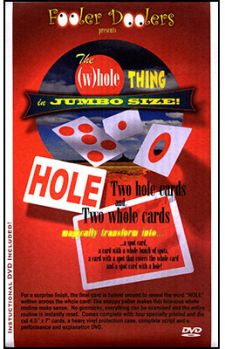 The (W)hole Thing (With Cards and DVD) by Fooler Dooler