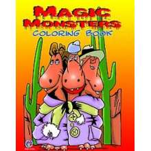 Coloring Book - Magic Monsters (Pocket Book size)
