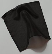 12" (Tweleve Inch) Diamond Cut Silk Black