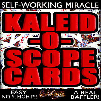 Kaleidoscope Cards Prediction Card Trick (Poker Size) same as St
