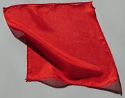 12" (Twelve Inch) Diamond Cut Silk Red