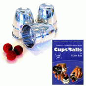Complete Cups and Balls Course DVD +  Cups and Balls Set