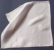 12" (Twelve Inch) Diamond Cut Silk White